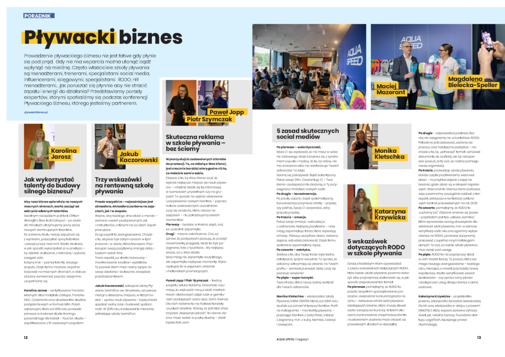 Sztuka reklamy w biznesie przedstawiona w profesjonalnym magazynie marketingowym
