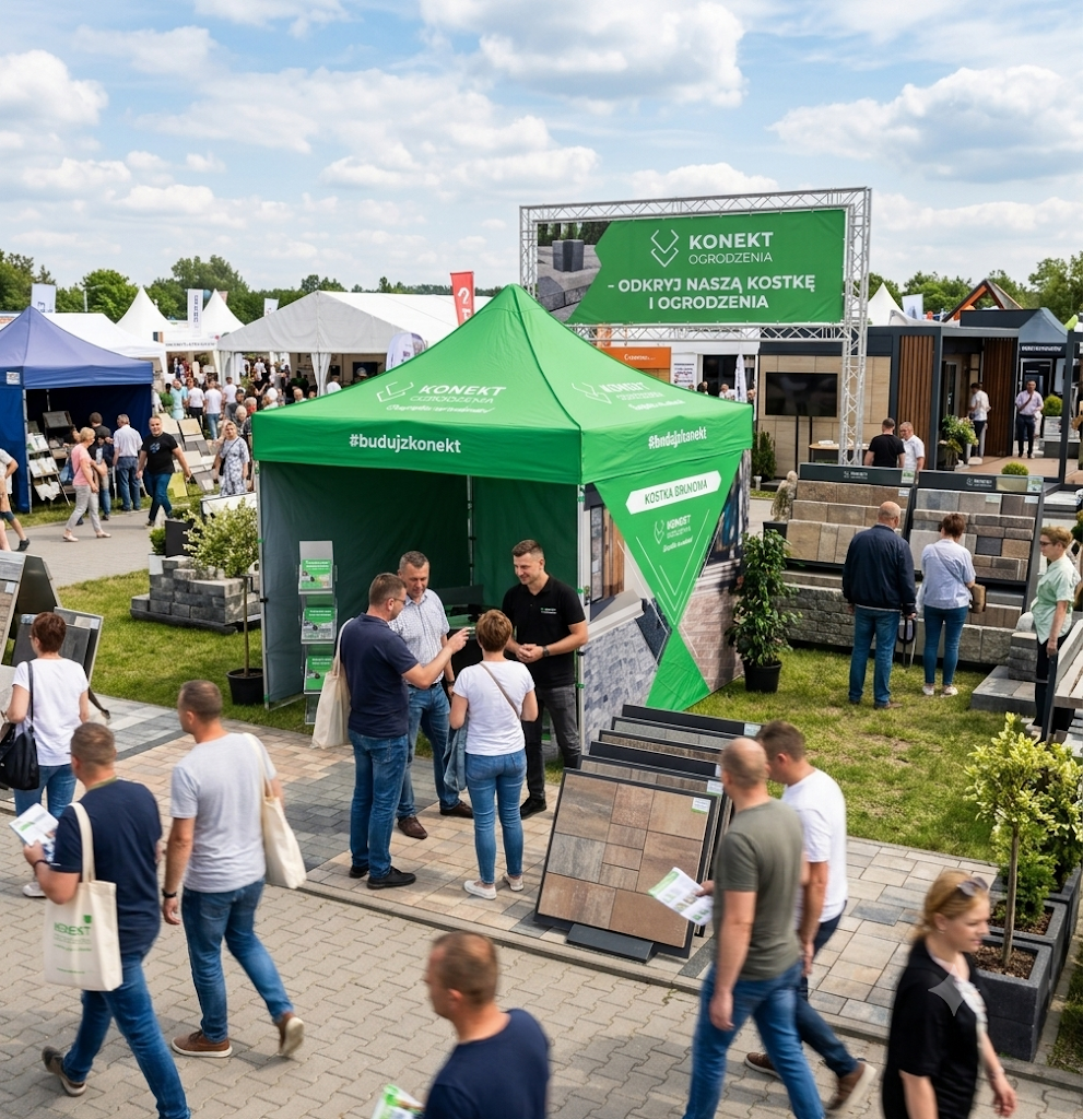 Sztuka reklamy outdoorowej – profesjonalne stoisko promocyjne na targach