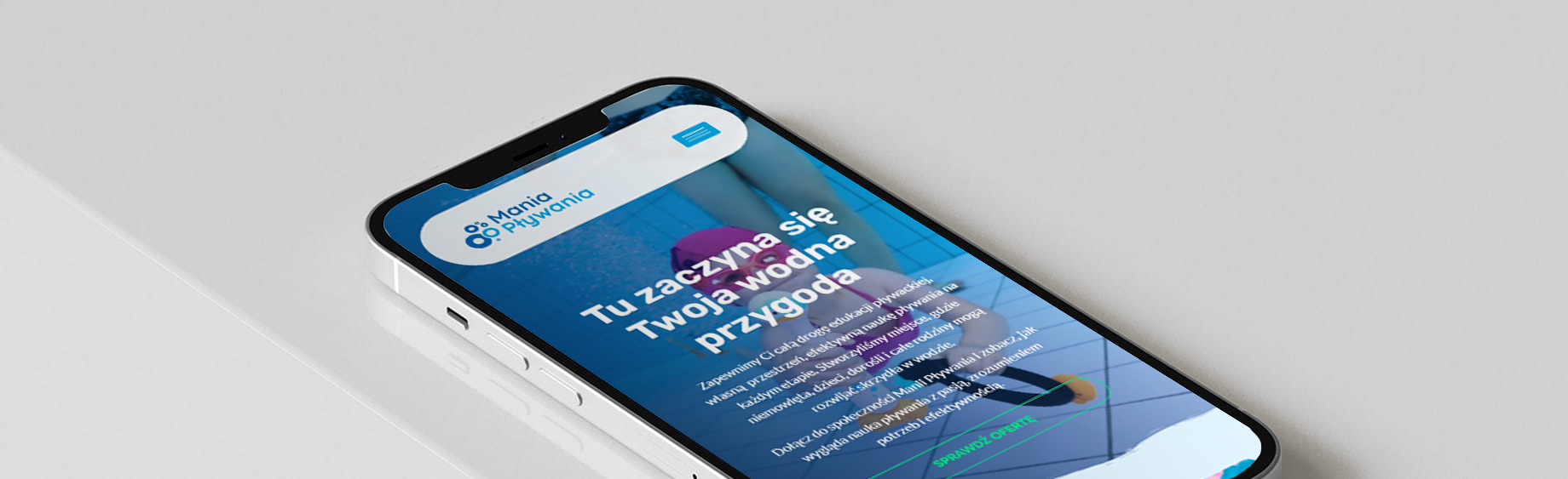 Projekt strony mobilnej na smartfonie – nowoczesna sztuka reklamy