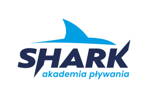 Logo Shark akademia pływania jako profesjonalna sztuka reklamy